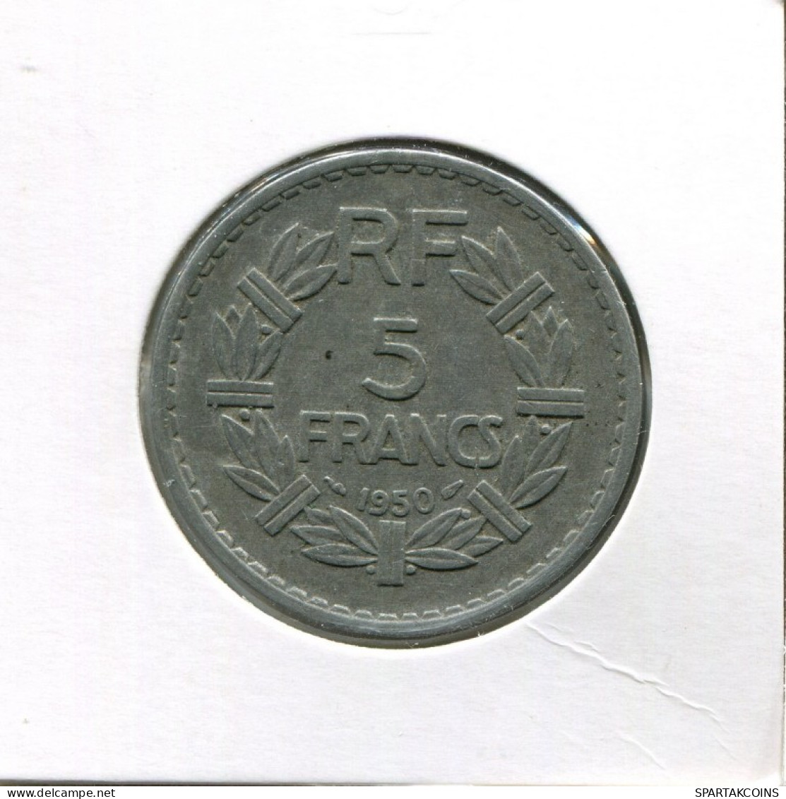 5 FRANCS 1950 FRANKREICH FRANCE Französisch Münze #AK755.D.A - 5 Francs