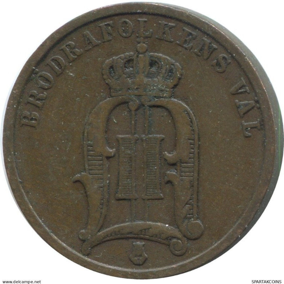 2 ORE 1900 SWEDEN Coin #AC954.2.U.A - Suède