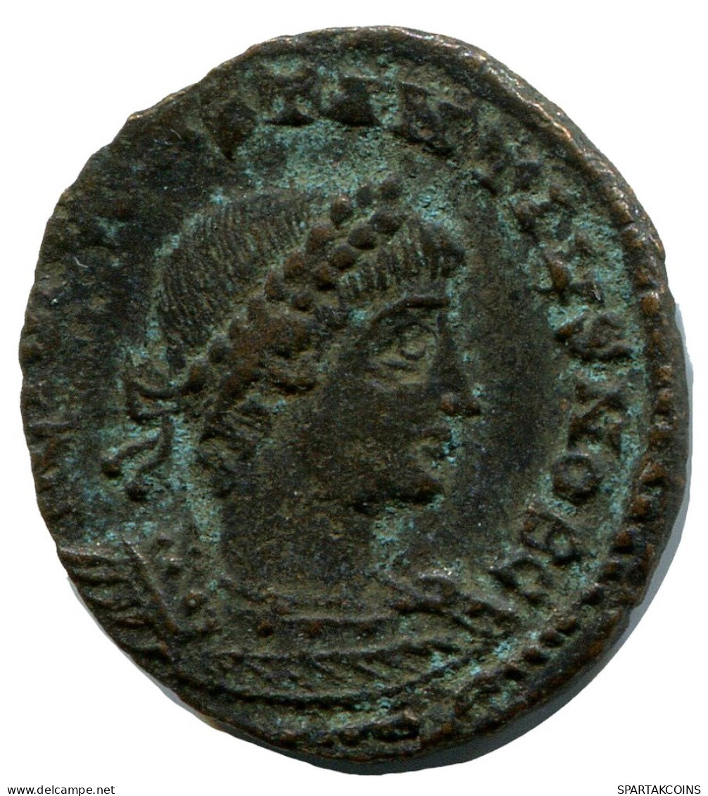 CONSTANTIUS II MINTED IN ALEKSANDRIA FOUND IN IHNASYAH HOARD #ANC10424.14.U.A - The Christian Empire (307 AD To 363 AD)