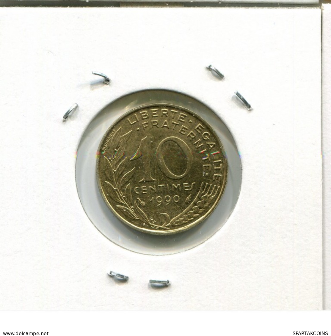 10 CENTIMES 1990 FRANCE Pièce Française #AN863.F.A - 10 Centimes
