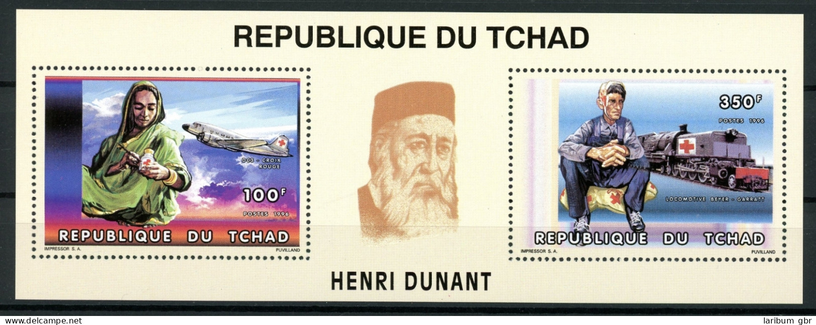 Tschad Block 254 A Postfrisch Rotes Kreuz/ Dunant #HD023 - Tsjaad (1960-...)