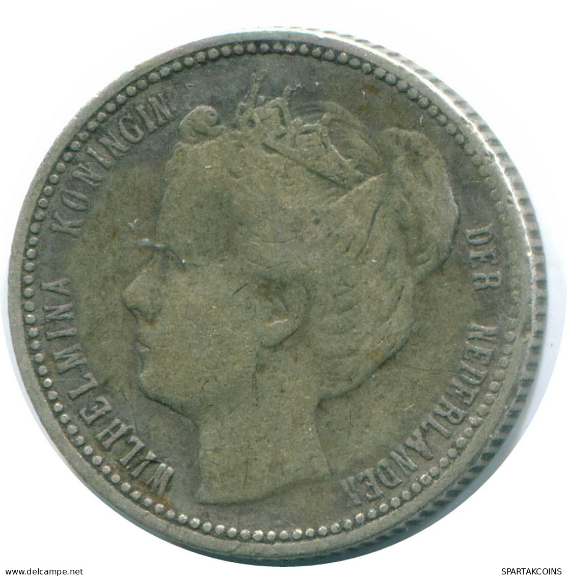 1/4 GULDEN 1900 CURACAO NÉERLANDAIS NETHERLANDS ARGENT Colonial Pièce #NL10459.4.F.A - Curaçao