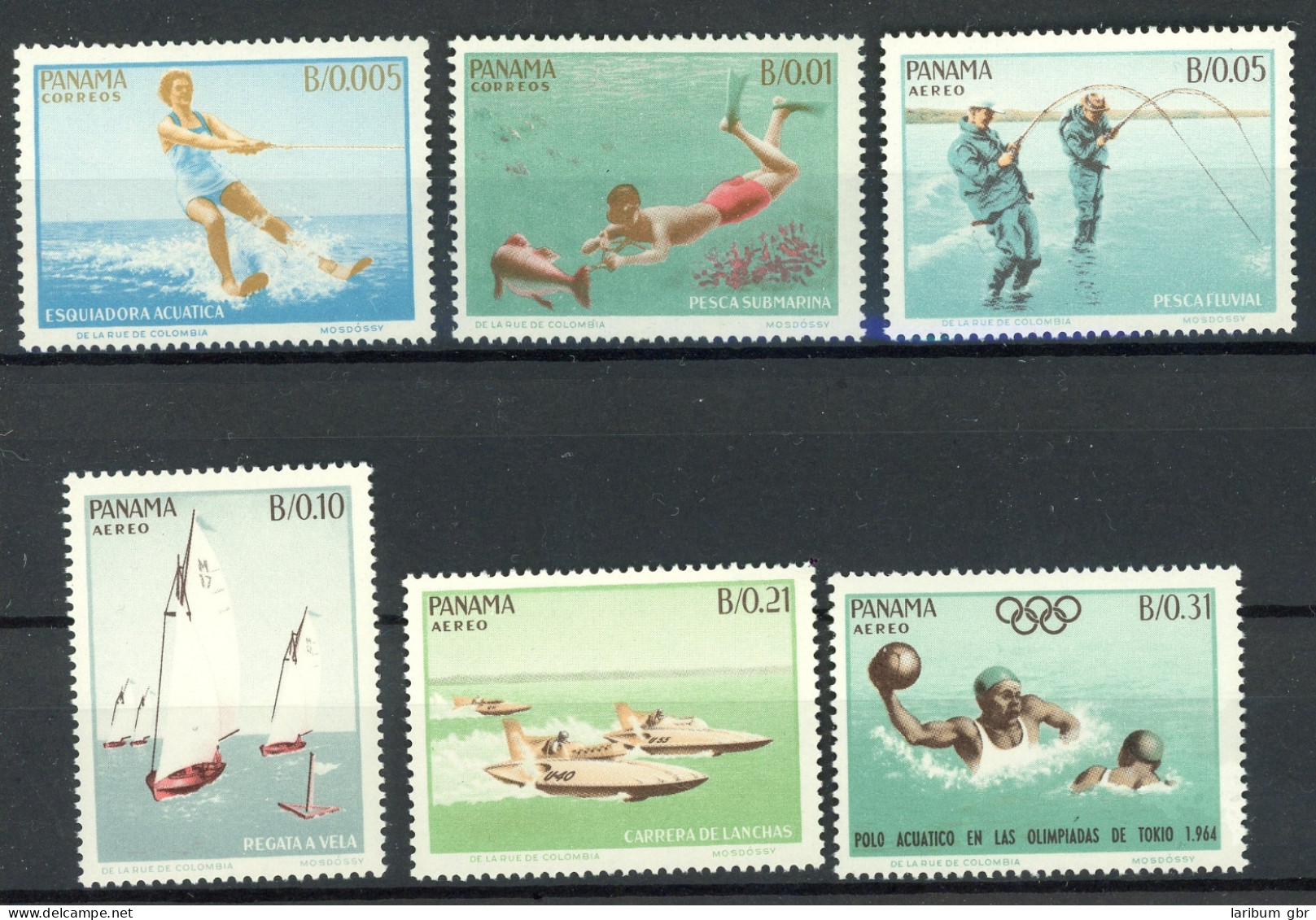 Panama 734-39 Postfrisch Olympia 1964 #ID239 - Panamá