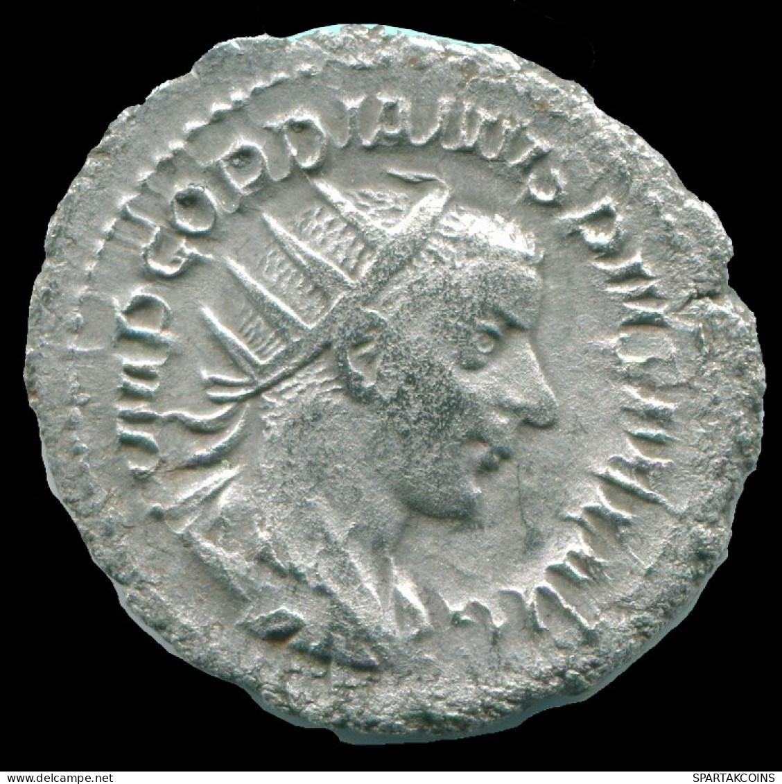 GORDIAN III AR ANTONINIANUS ROME Mint AD 241-243 LAETITIA AVG N #ANC13122.43.F.A - The Military Crisis (235 AD To 284 AD)