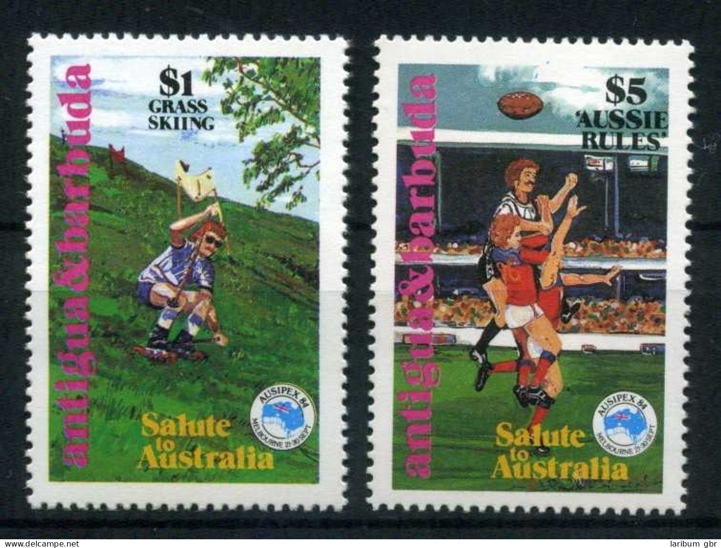 Antigua Und Barbuda 801-02 Postfrisch Sport #HK215 - Antigua Und Barbuda (1981-...)