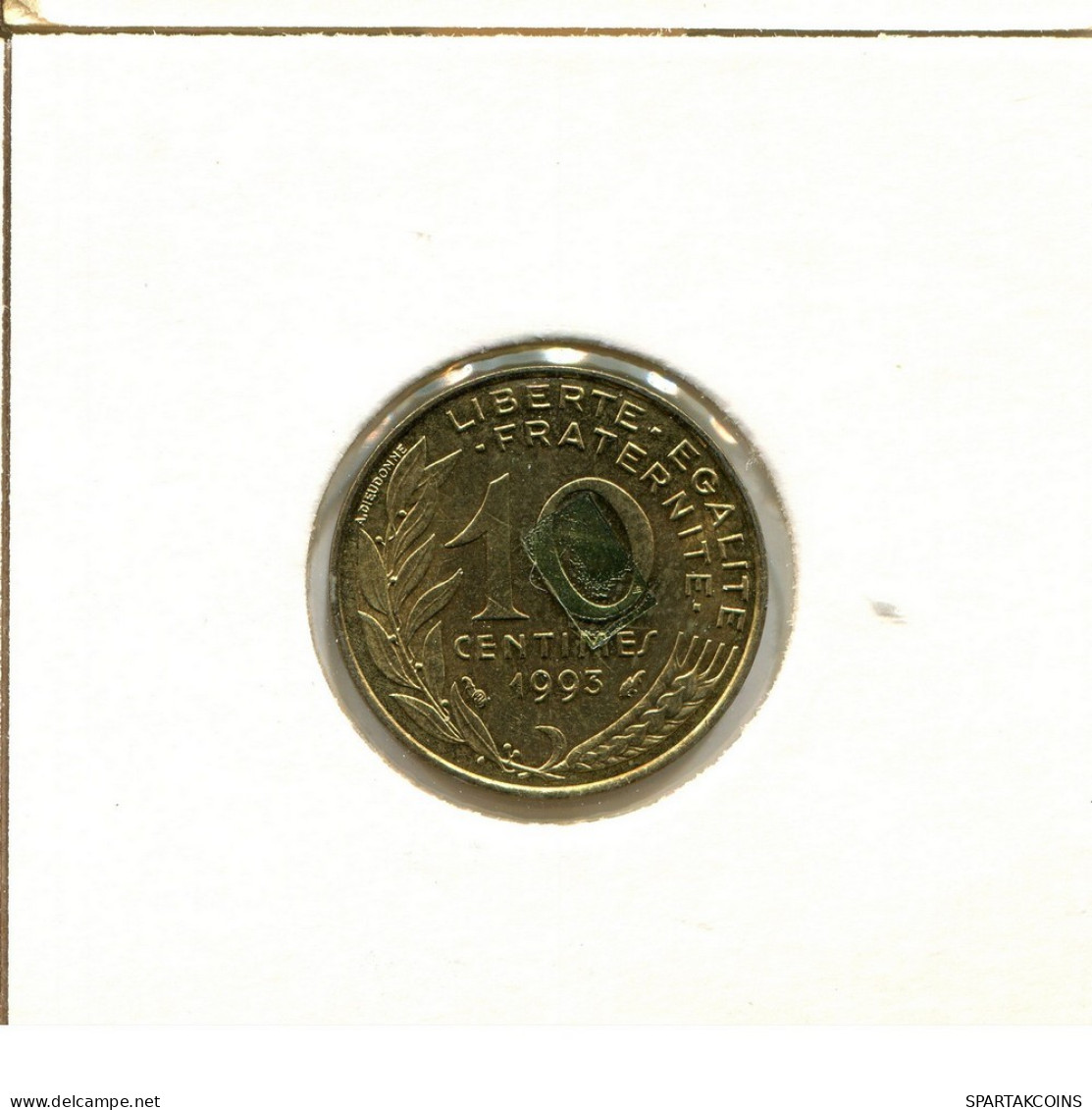 10 CENTIMES 1993 FRANCE Coin #BB471.U.A - 10 Centimes