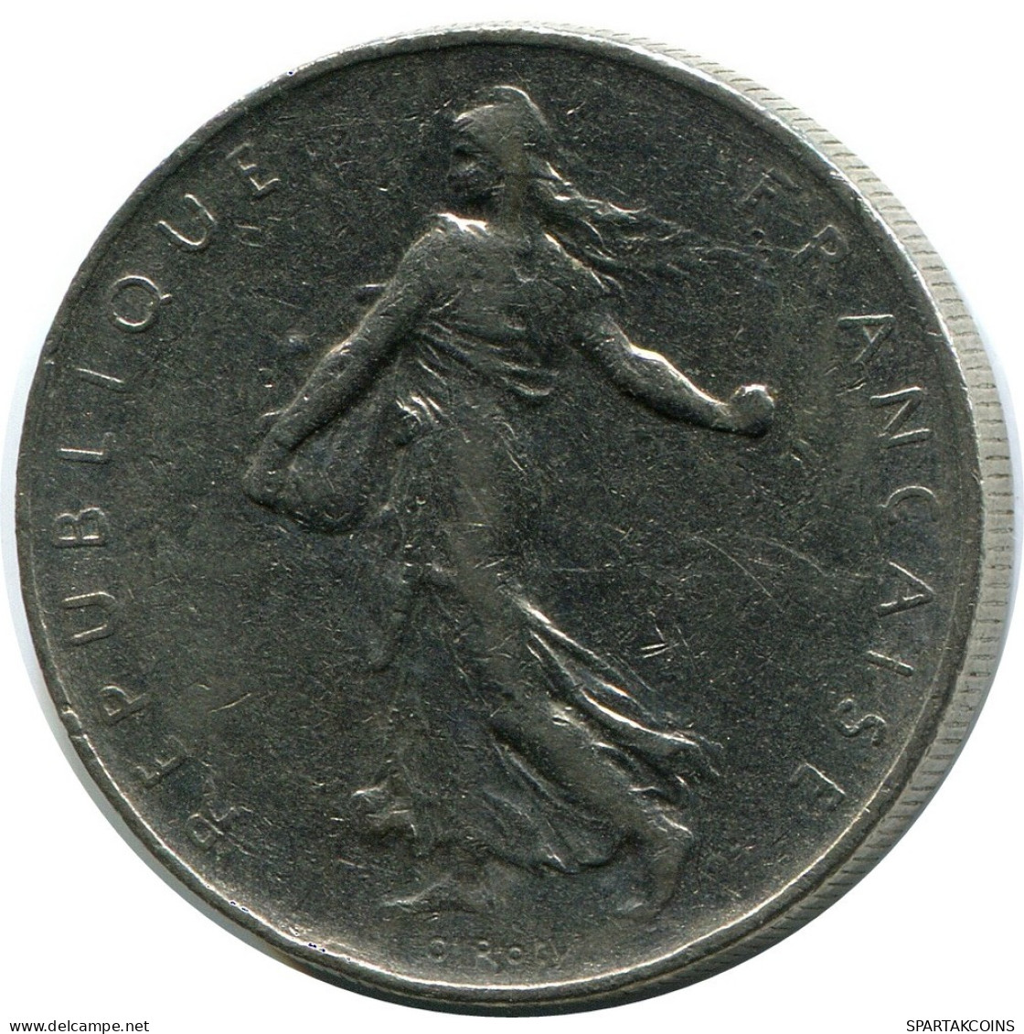 1 FRANC 1972 FRANKREICH FRANCE Französisch Münze #AZ417.D.A - 1 Franc