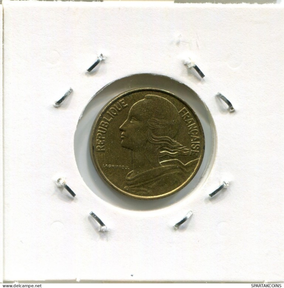 10 CENTIMES 1991 FRANCIA FRANCE Moneda #AN149.E.A - 10 Centimes