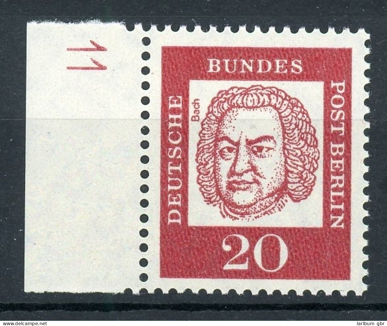 Berlin DS Bedeutende Deutsche 204 DZ 11 Postfrisch #JE859 - Unused Stamps