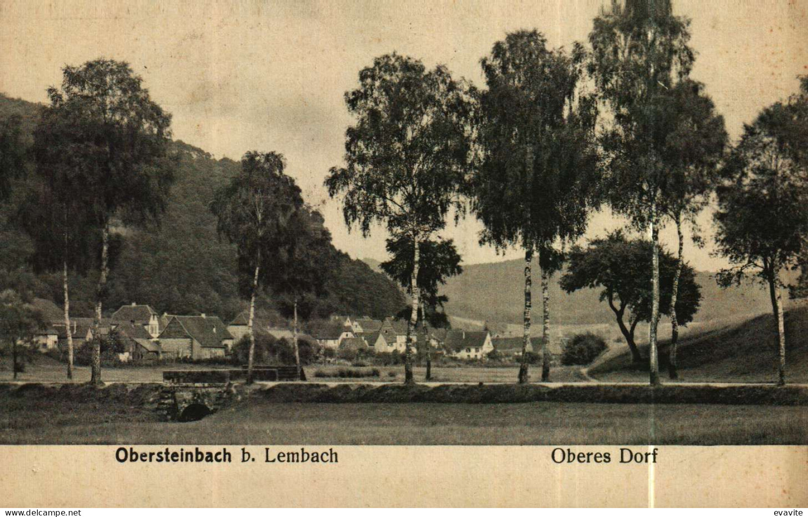 CPA  (67)      OBERSTEINBACH   B. Lembach    Oberes Dorf - Sonstige & Ohne Zuordnung