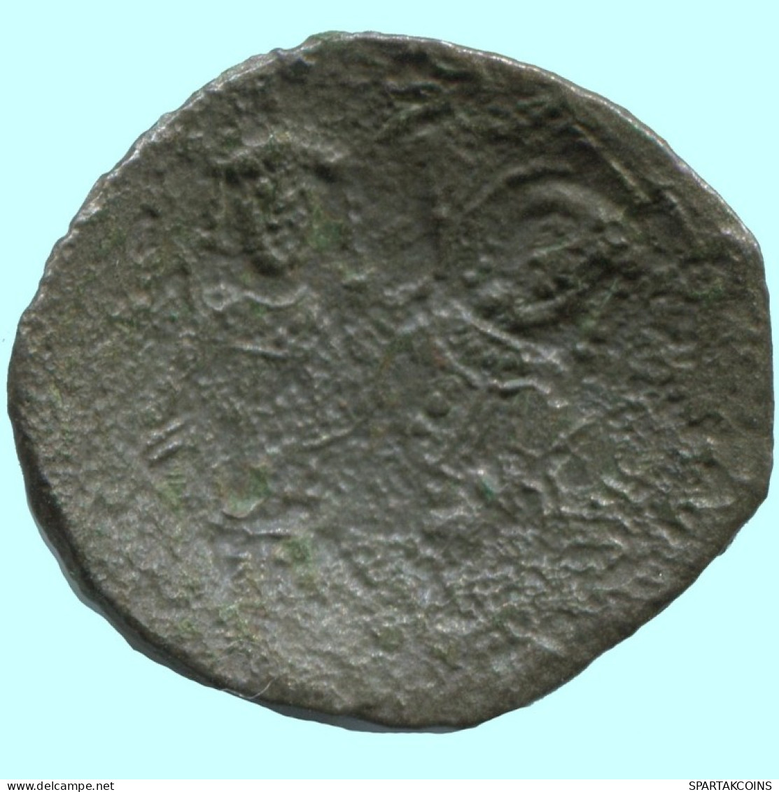 Authentique Original Antique BYZANTIN EMPIRE Trachy Pièce 1.8g/24mm #AG603.4.F.A - Byzantium