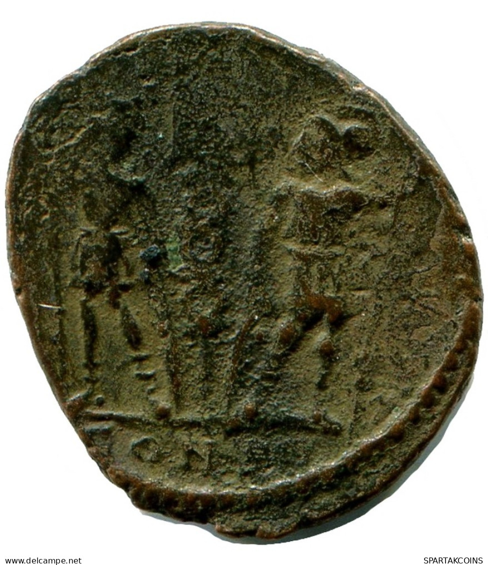 ROMAN Moneda CONSTANTINOPLE FROM THE ROYAL ONTARIO MUSEUM #ANC11057.14.E.A - Der Christlischen Kaiser (307 / 363)