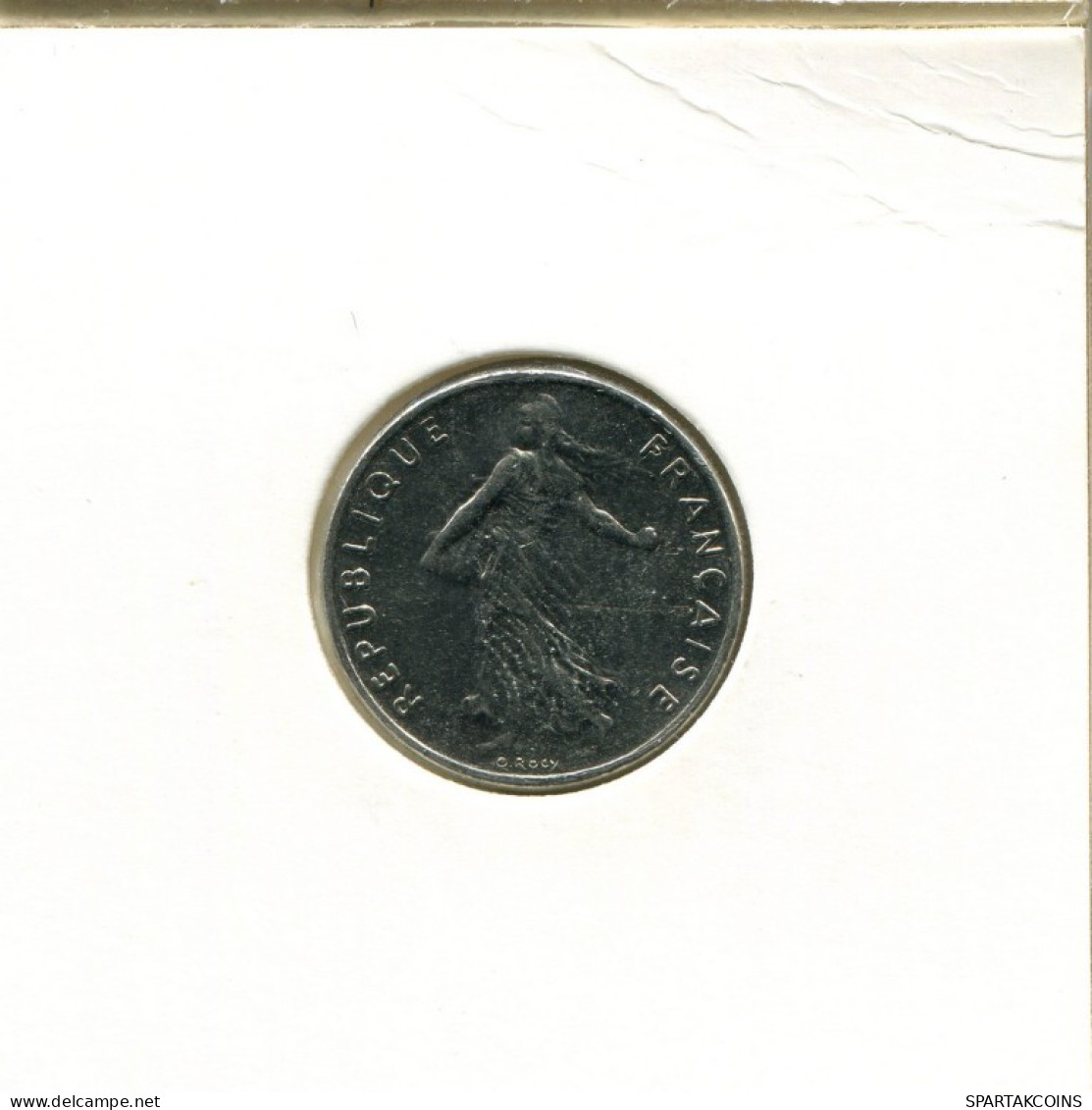 1/2 FRANC 1977 FRANCE Coin French Coin #AK493.U.A - 1/2 Franc