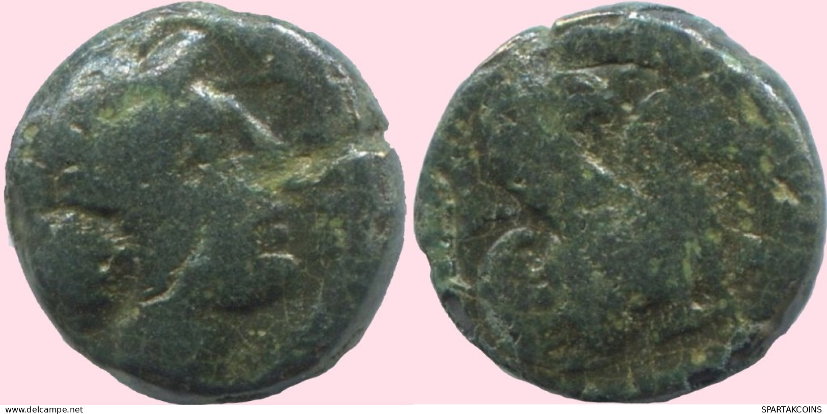 PEGASUS Antique Authentique Original GREC Pièce 1.3g/10mm #ANT1687.10.F.A - Griechische Münzen