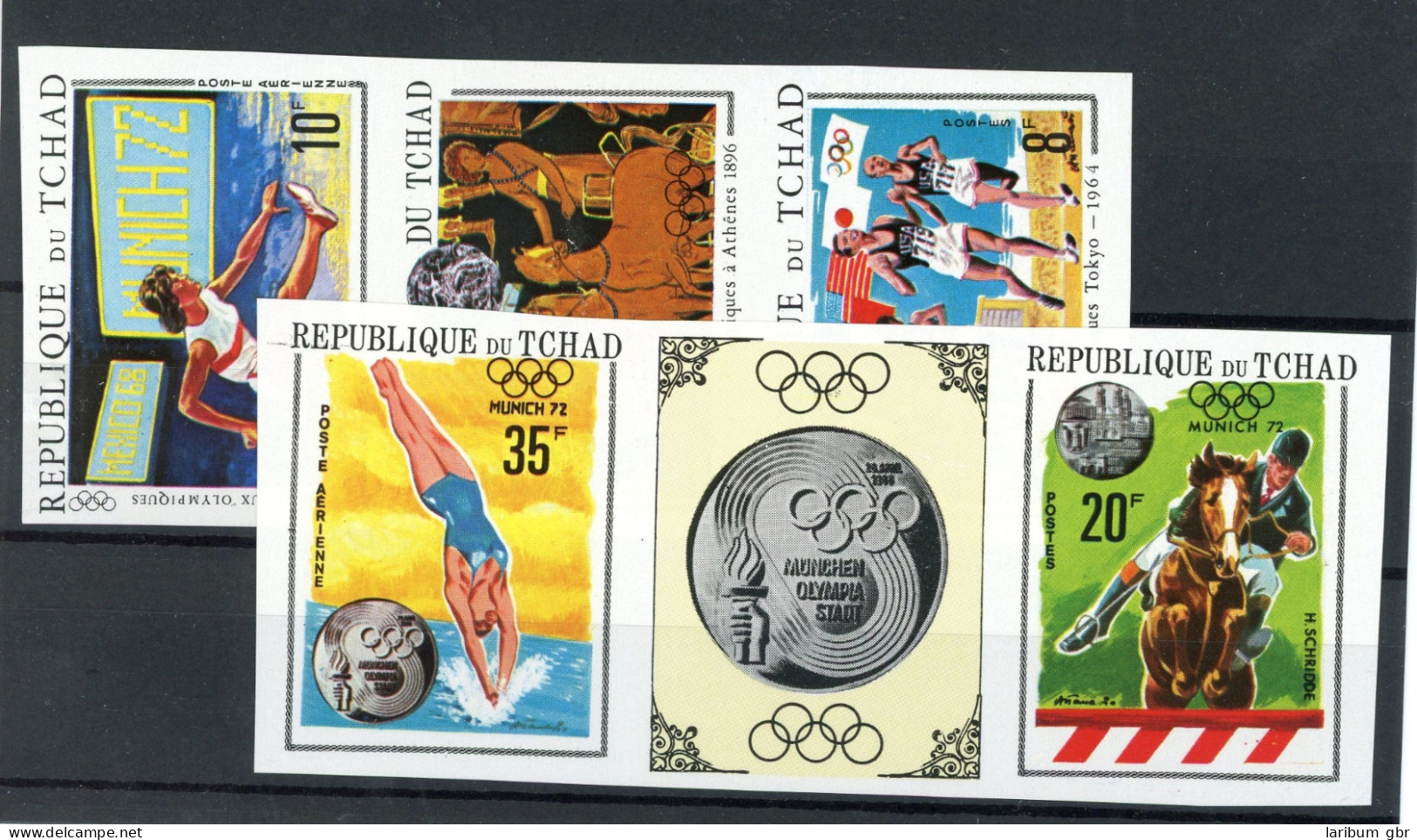 Tschad 325-329 B Postfrisch Olympia #ID320 - Chad (1960-...)