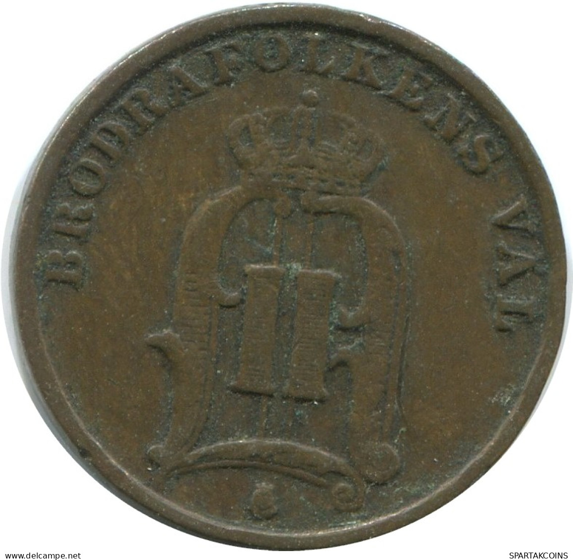 1 ORE 1895 SWEDEN Coin #AD366.2.U.A - Sweden