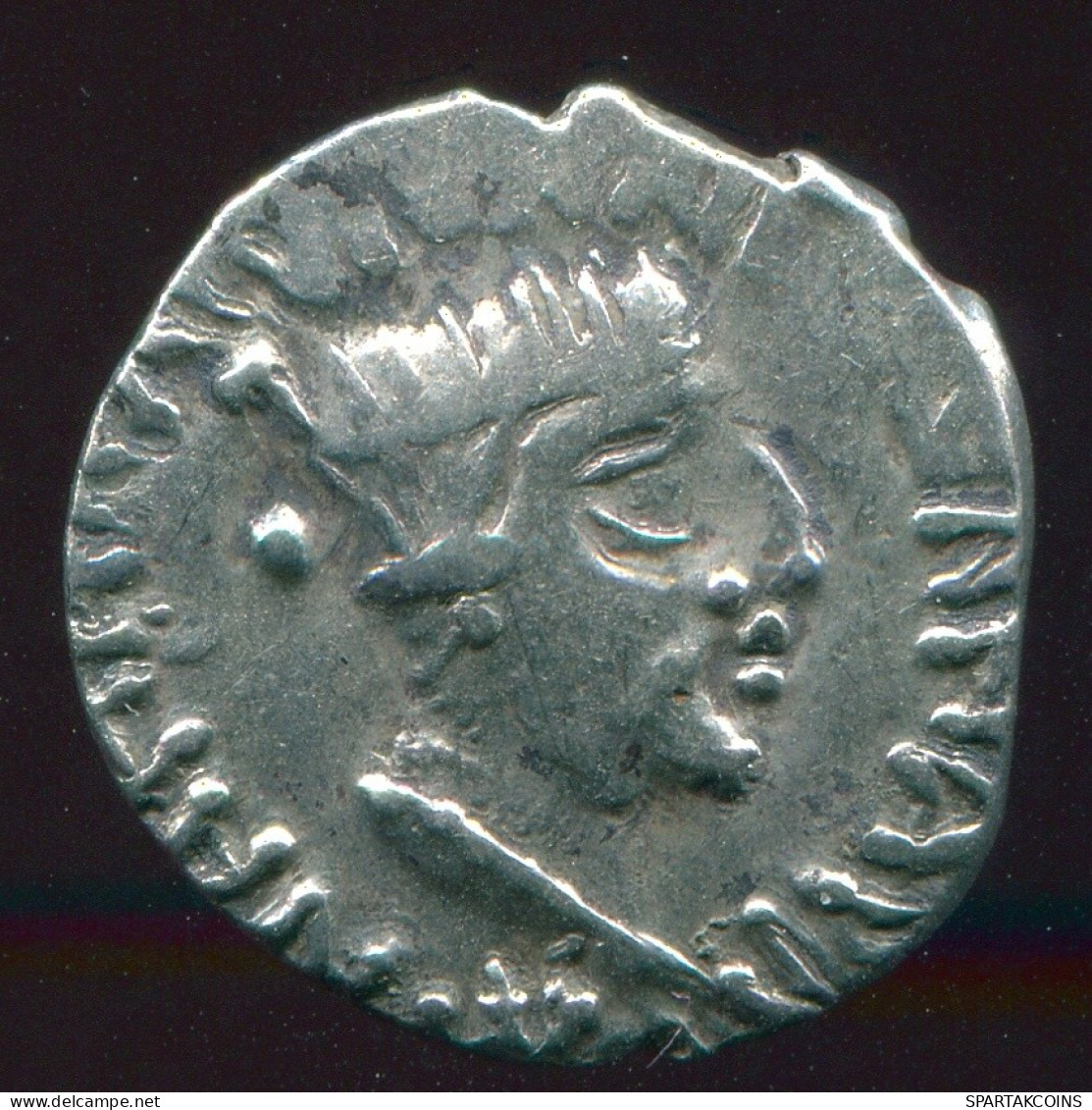 INDO-SKYTHIANS KSHATRAPAS King NAHAPANA AR Drachm 2.2g/16.4mm GRIECHISCHE Münze #GRK1597.33.D.A - Grecques