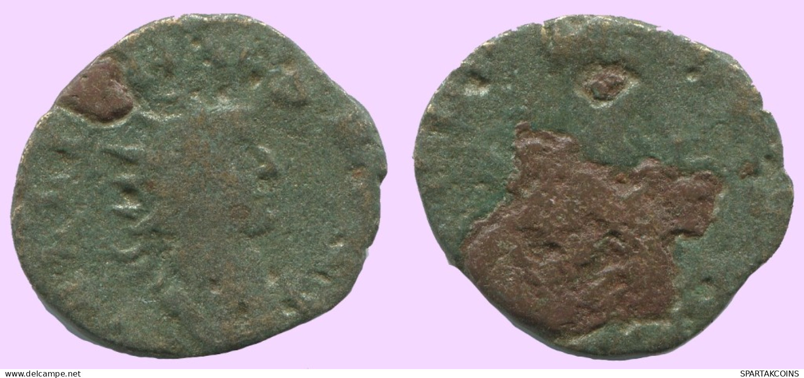 LATE ROMAN EMPIRE Follis Ancient Authentic Roman Coin 1.8g/17mm #ANT2037.7.U.A - The End Of Empire (363 AD Tot 476 AD)
