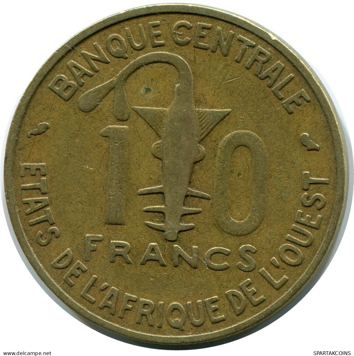 10 FRANCS CFA 1969 WESTERN AFRICAN STATES (BCEAO) Pièce #AR857.F.A - Other - Africa