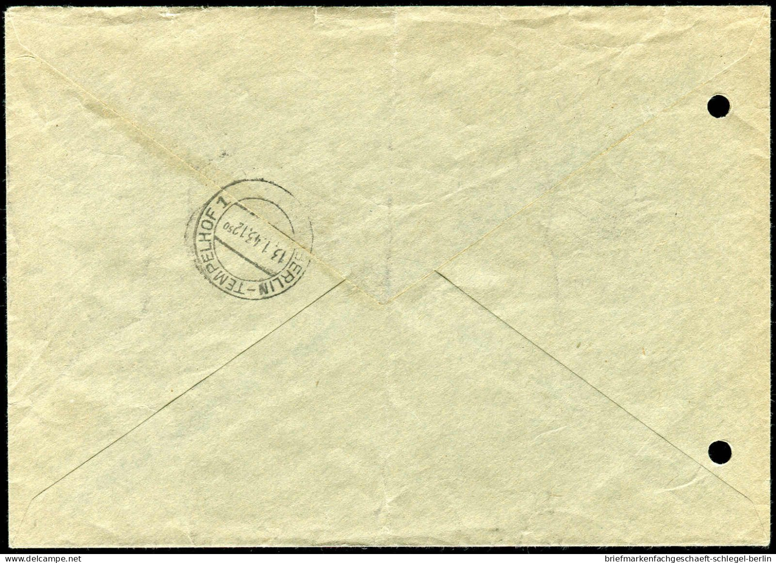 Berliner Postgeschichte, 1943, 786, 787, Brief - Brieven En Documenten