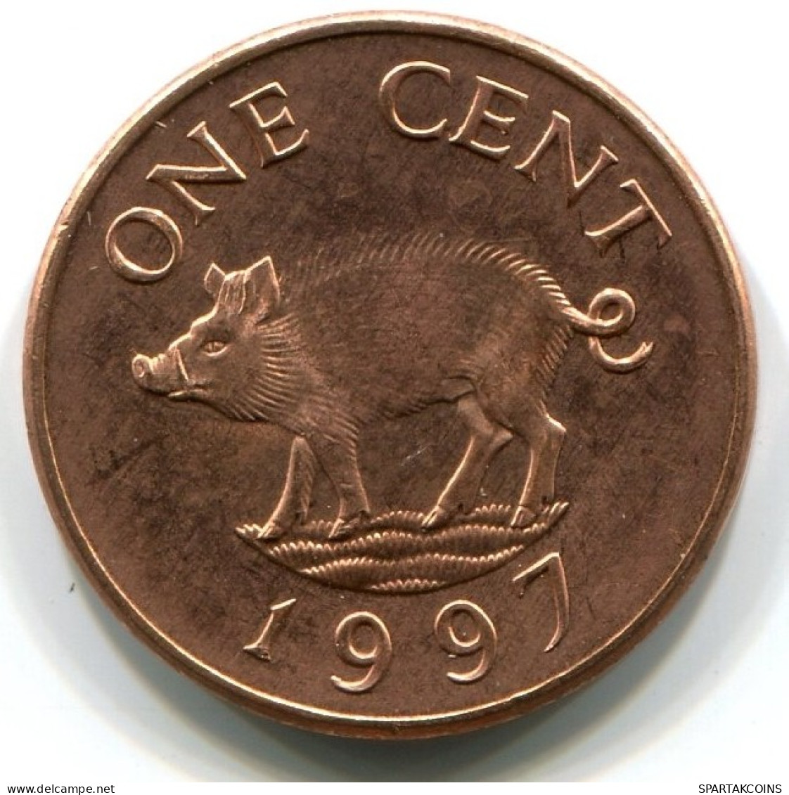 1 CENT 1997 BERMUDA Moneda UNC #W11411.E.A - Bermudas