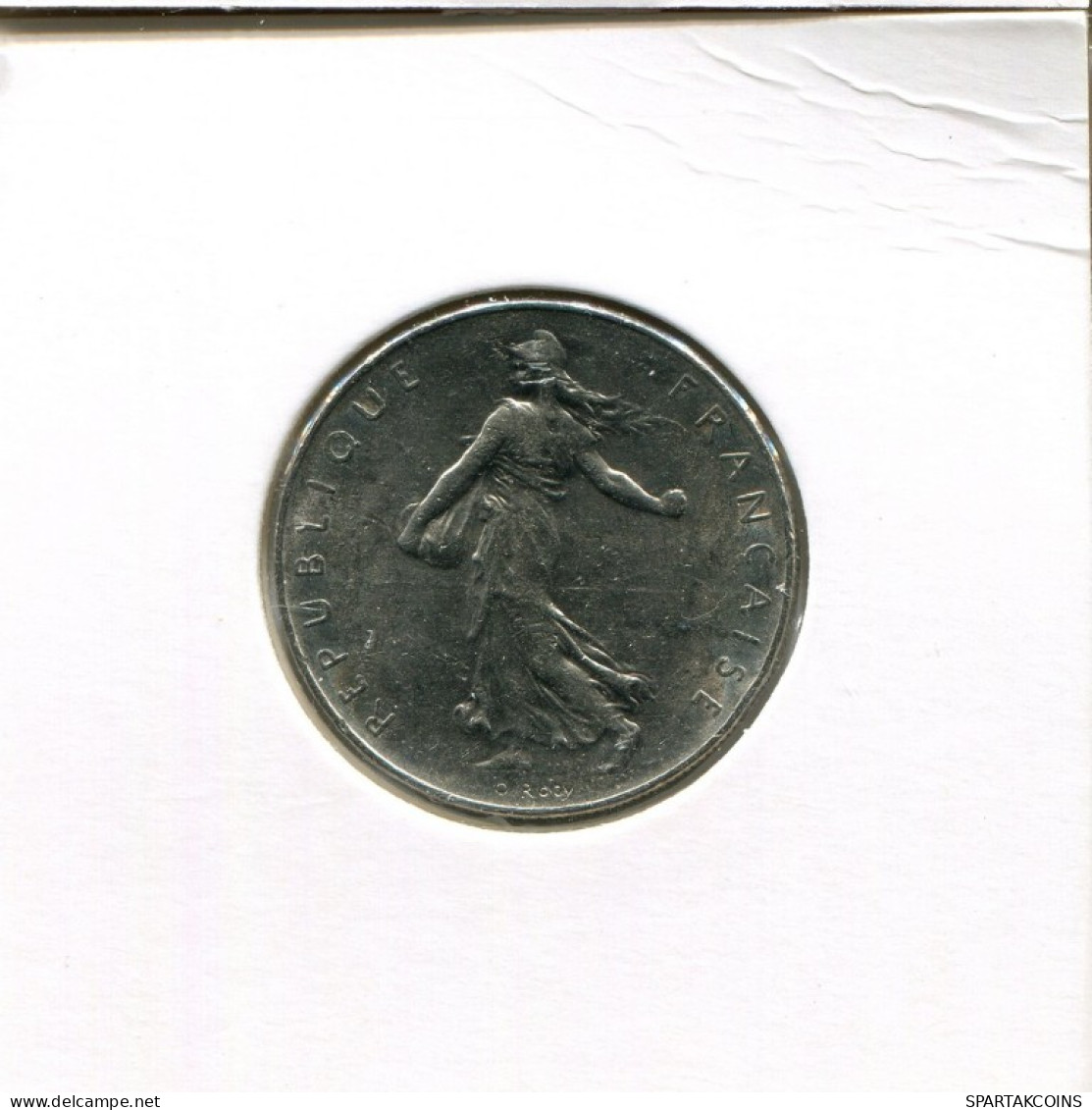 1 FRANC 1975 FRANKREICH FRANCE Französisch Münze #AK541.D.A - 1 Franc