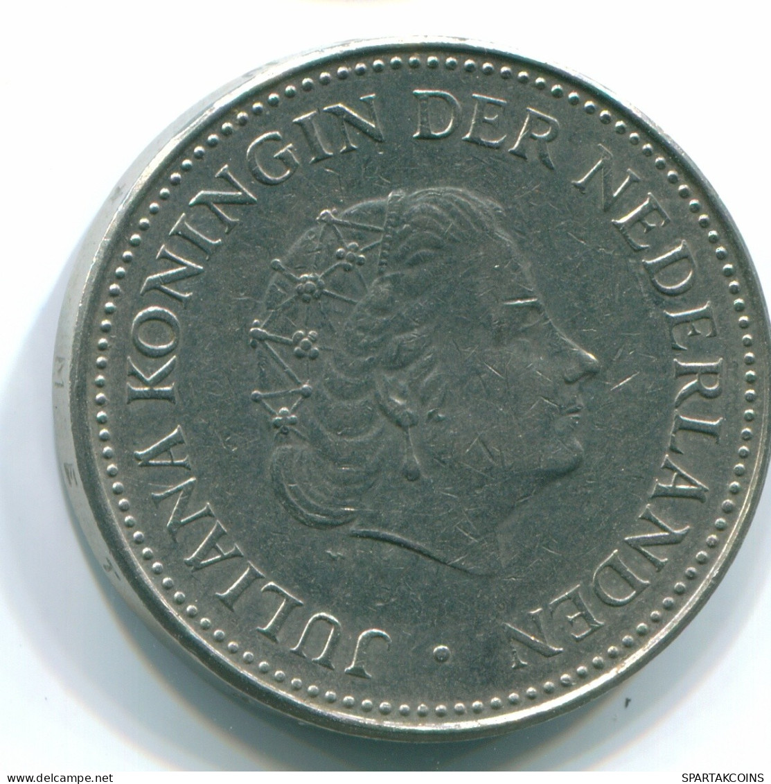 1 GULDEN 1971 ANTILLAS NEERLANDESAS Nickel Colonial Moneda #S11916.E.A - Netherlands Antilles