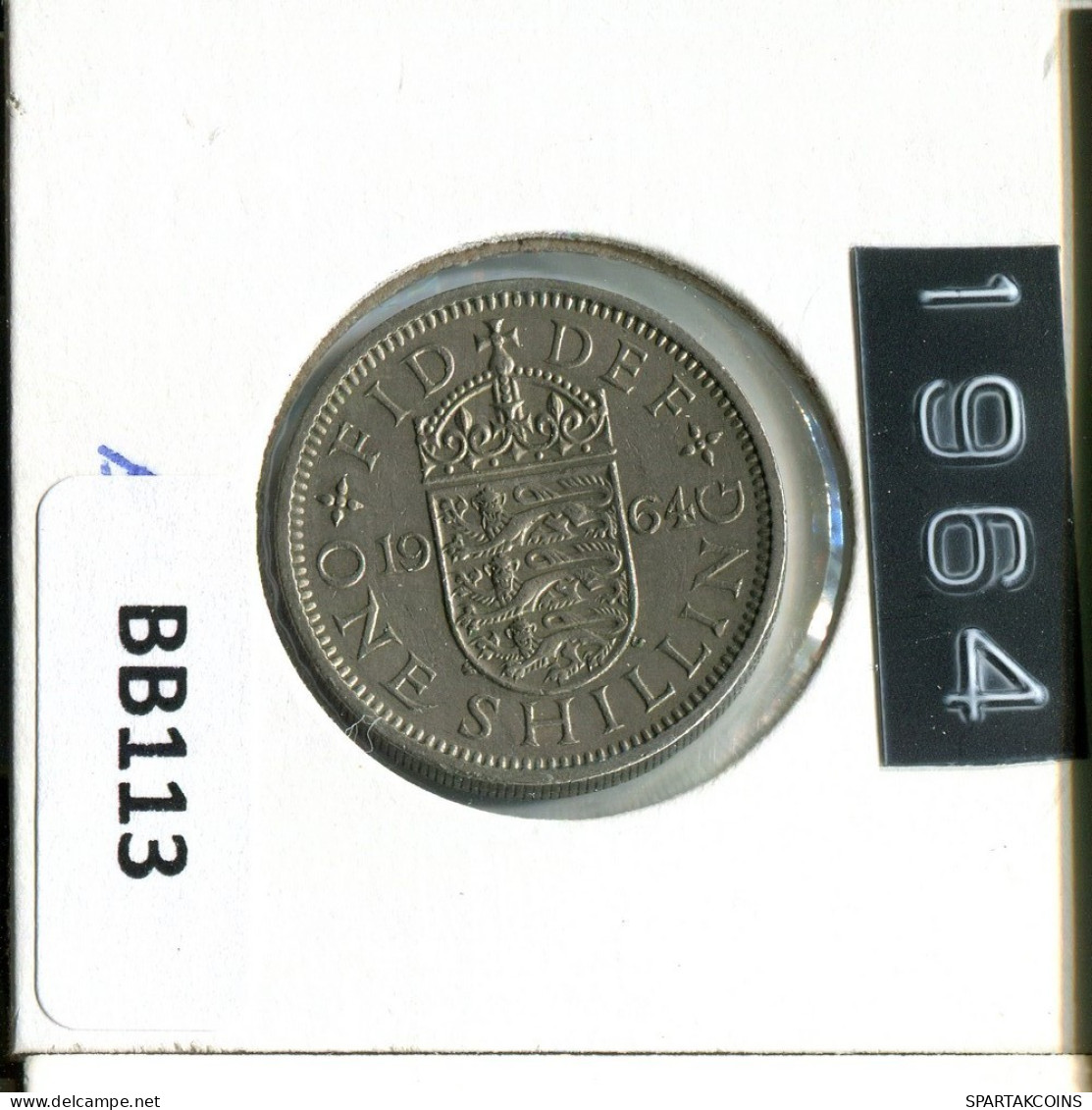 SHILLING 1964 UK GREAT BRITAIN Coin #BB113.U.A - I. 1 Shilling