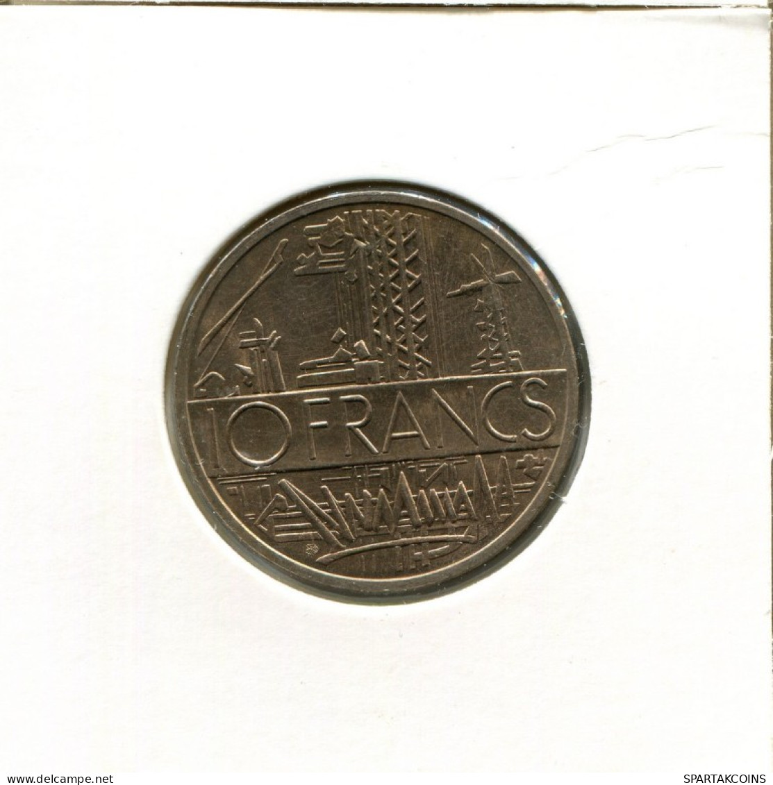 10 FRANCS 1980 FRANKREICH FRANCE Französisch Münze #AK830.D.A - 10 Francs