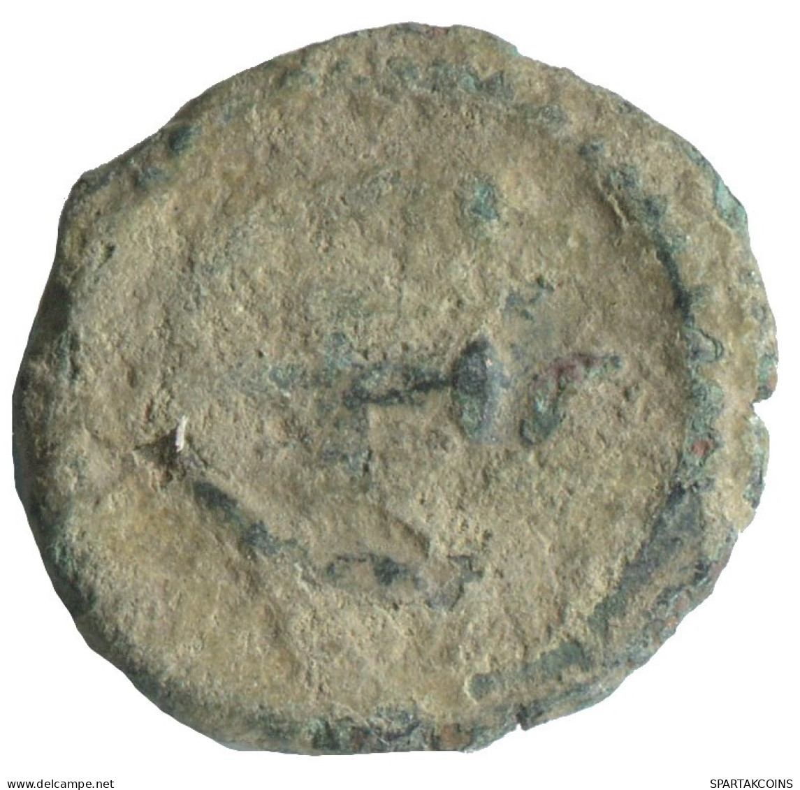 ANASTASIUS I PENTANUMMIUS Auténtico Antiguo BYZANTINE Moneda 1.6g/17m #AA548.19.E.A - Byzantinische Münzen