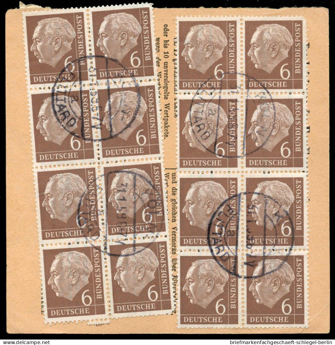 Bundesrepublik Deutschland, 1959, 180 (20), Brief - Andere & Zonder Classificatie