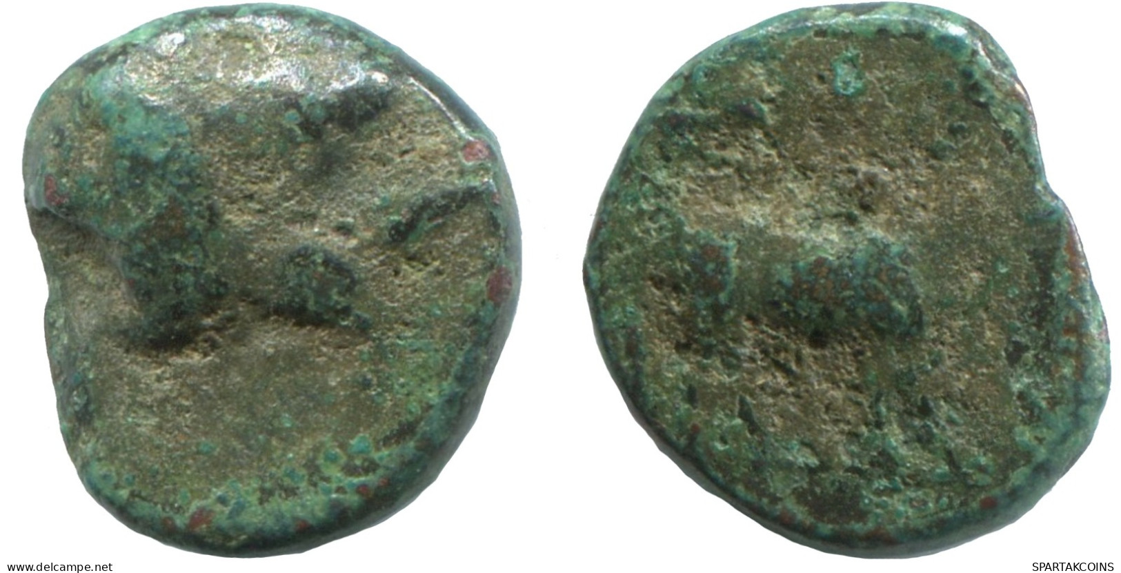 HORSE Ancient Authentic GREEK Coin 1.2g/11mm #SAV1418.11.U.A - Griegas