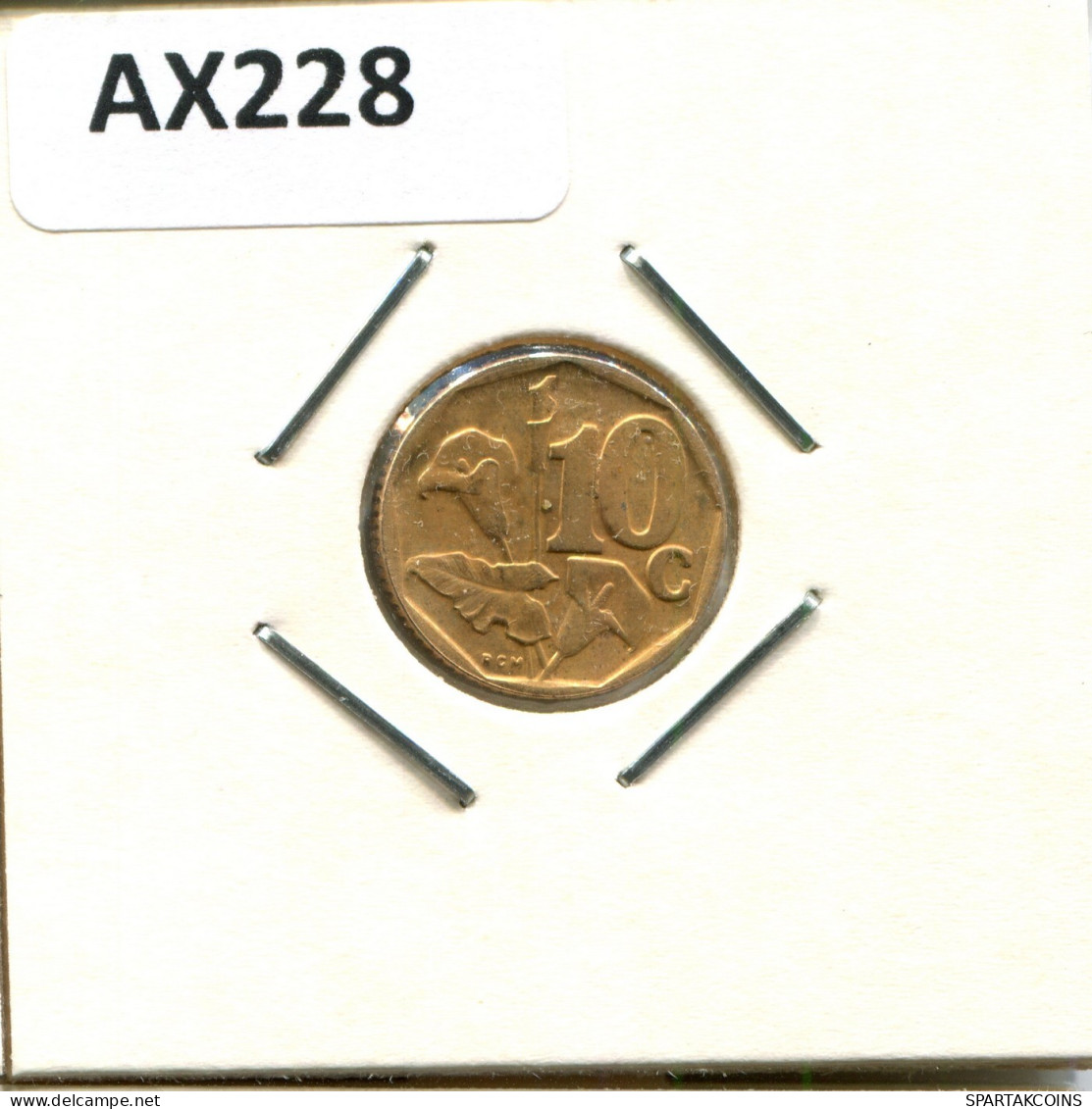 10 CENTS 1996 SOUTH AFRICA Coin #AX228.U.A - South Africa