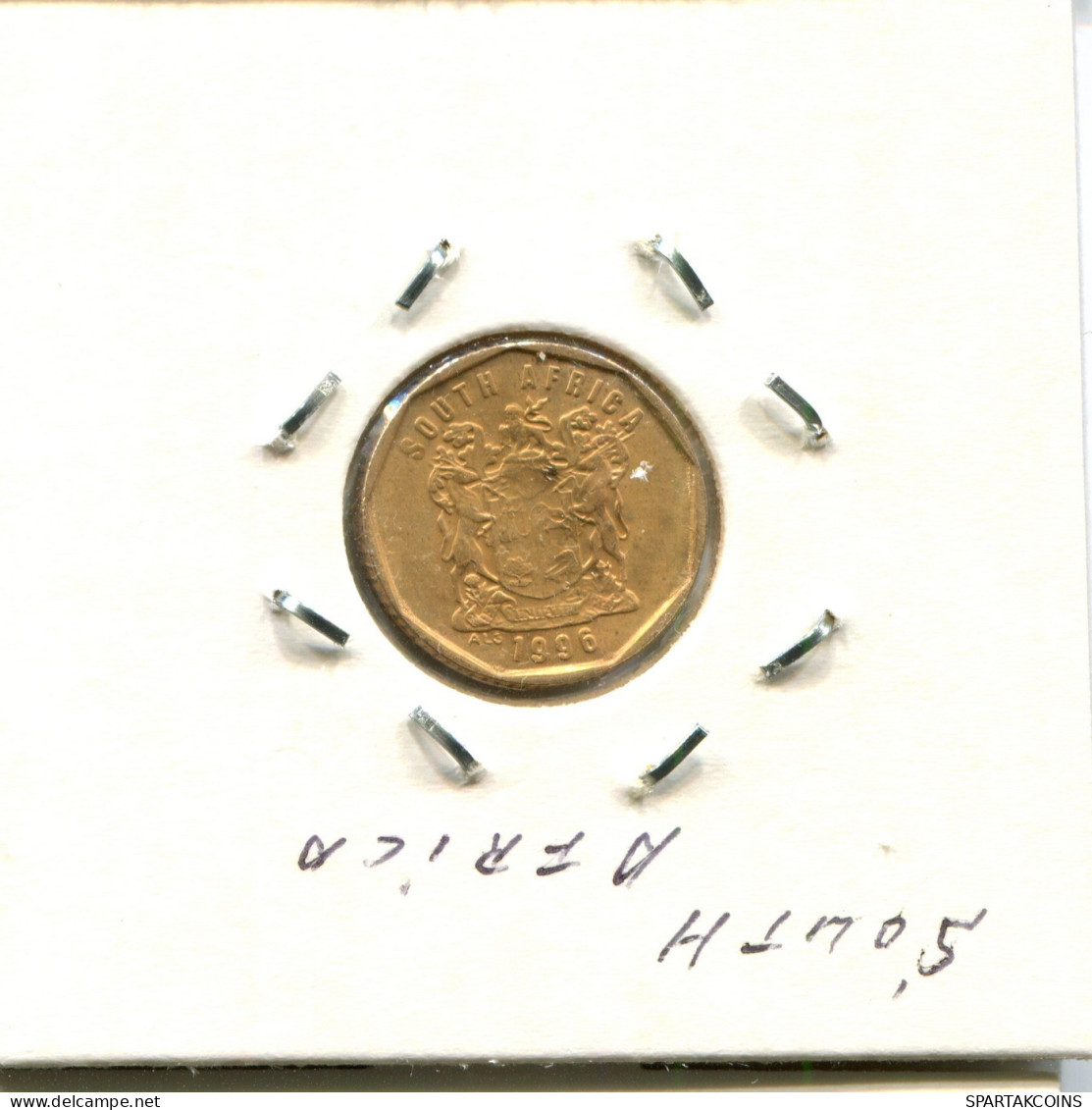 10 CENTS 1996 SOUTH AFRICA Coin #AX228.U.A - Afrique Du Sud