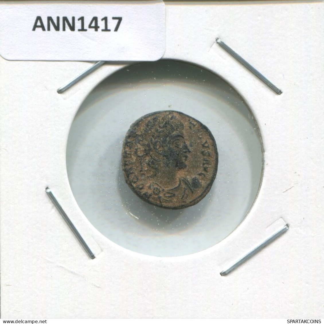 IMPEROR? ANTIOCH SMAN GLORIA EXERCITVS TWO SOLDIERS 1.5g/16mm #ANN1417.10.E.A - Andere & Zonder Classificatie