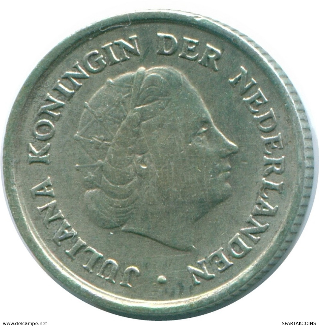 1/10 GULDEN 1966 NETHERLANDS ANTILLES SILVER Colonial Coin #NL12690.3.U.A - Niederländische Antillen