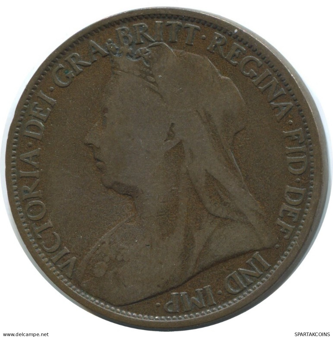 PENNY 1895 UK GRANDE-BRETAGNE GREAT BRITAIN Pièce #AG849.1.F.A - D. 1 Penny