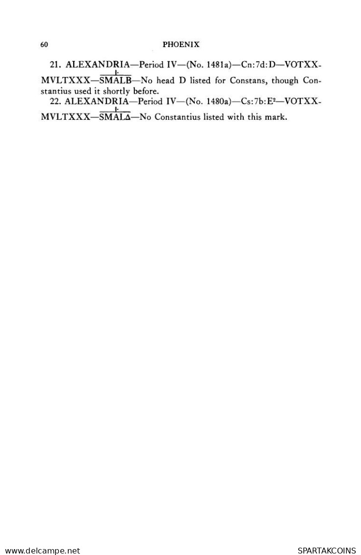 CONSTANS MINTED IN ALEKSANDRIA FOUND IN IHNASYAH HOARD EGYPT #ANC11420.14.U.A