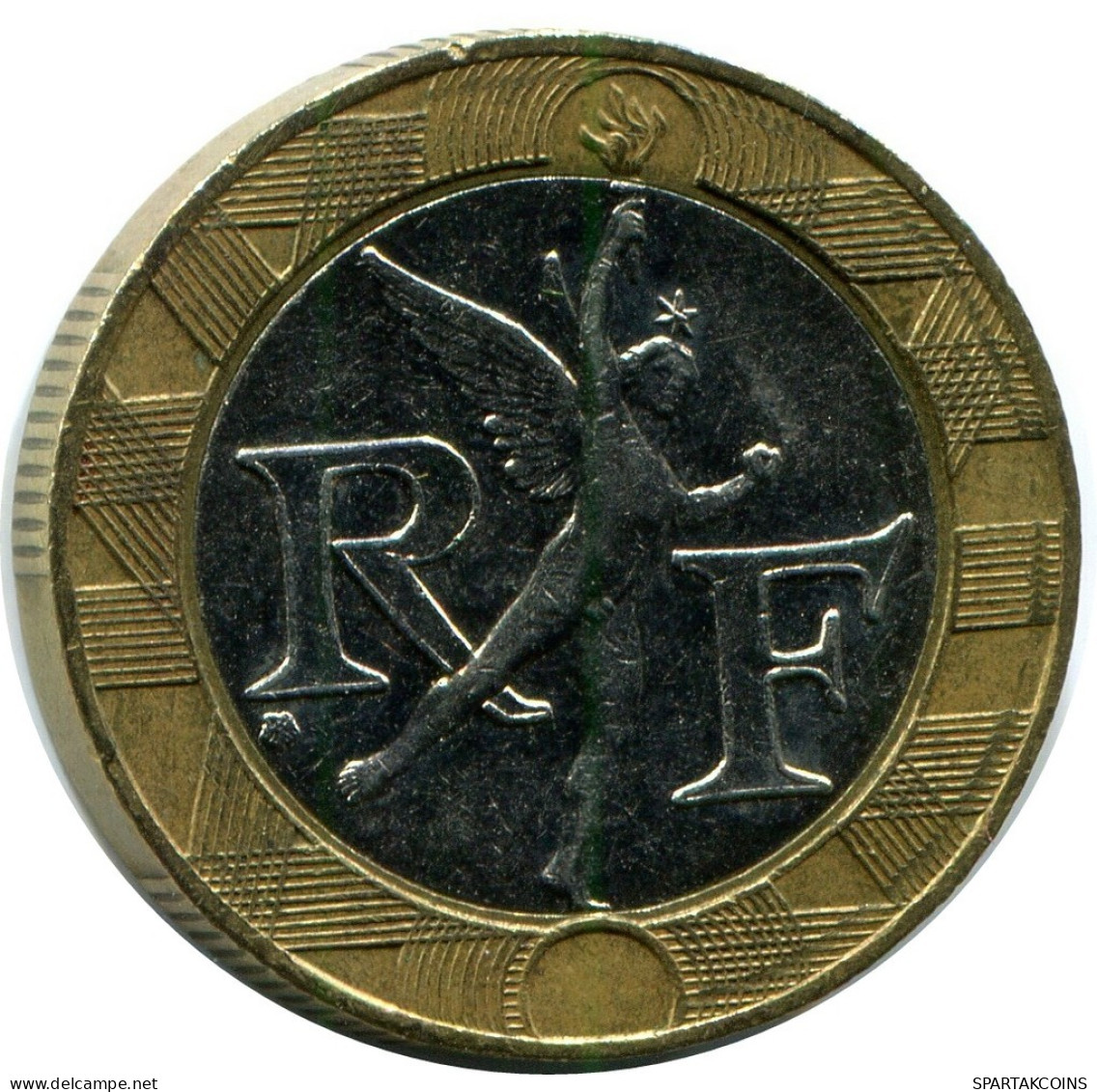 10 FRANCS 1988 FRANCE Coin BIMETALLIC #AZ410.U.A - 10 Francs