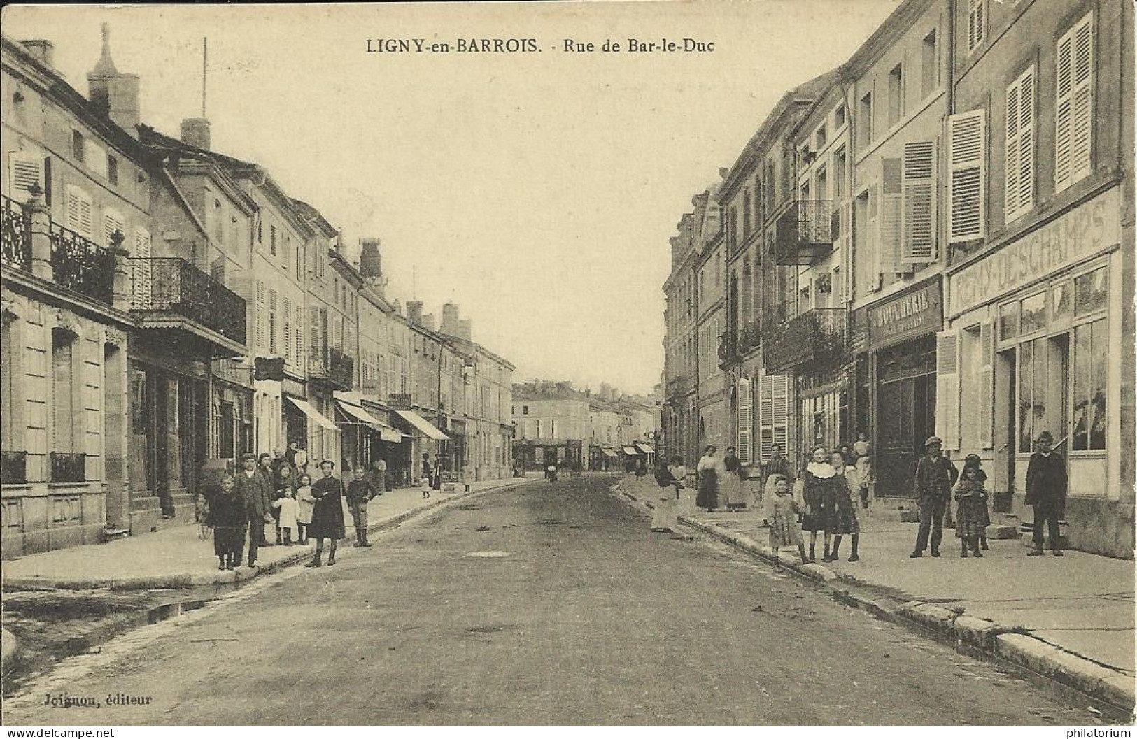 55  LIGNY En BARROIS   Rue De Bar Le Duc - Ligny En Barrois