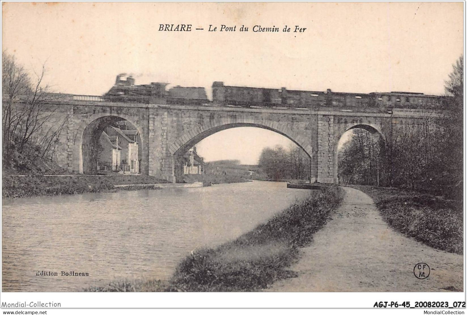 AGJP6-0491-45 - BRIARE - Le Pont Du Chemin De Fer  - Briare