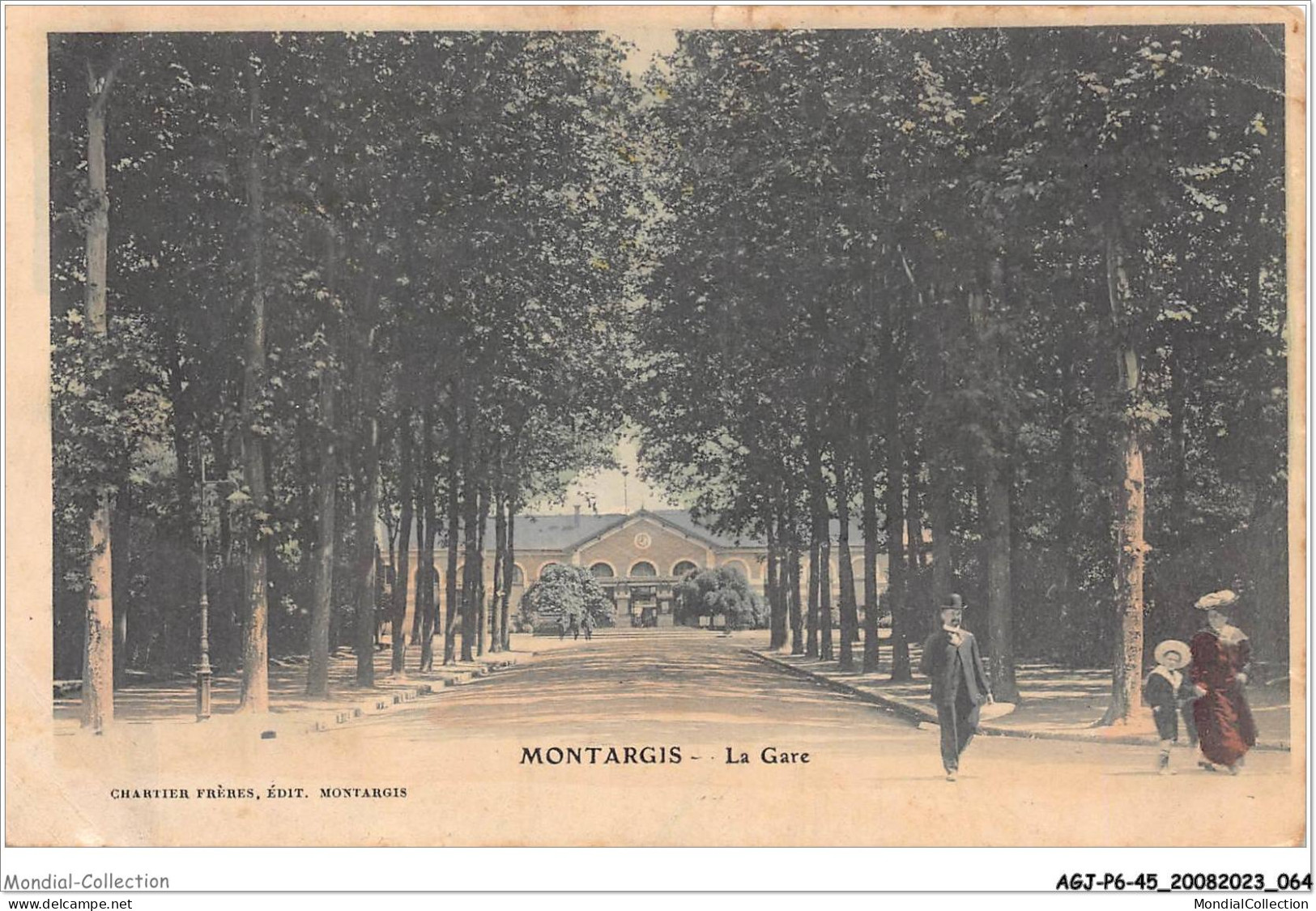 AGJP6-0487-45 - MONTARGIS - La Gare   - Montargis