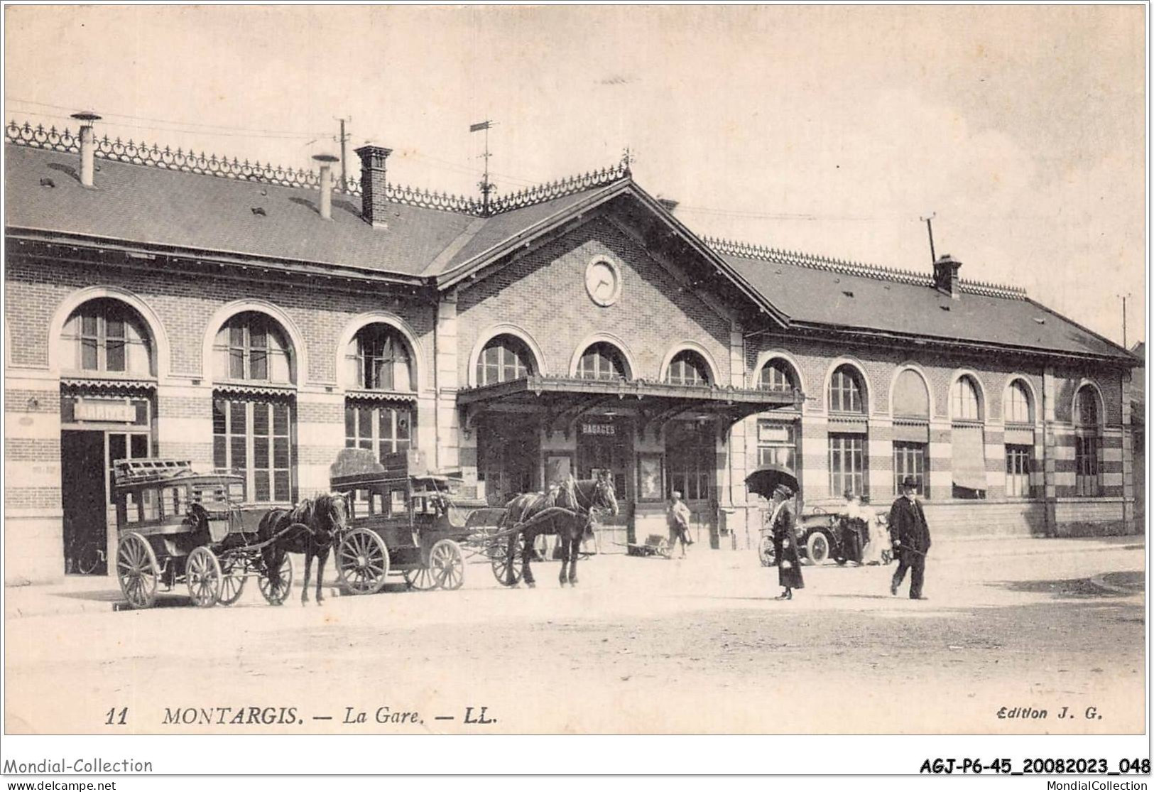 AGJP6-0479-45 - MONTARGIS - La Gare  - Montargis
