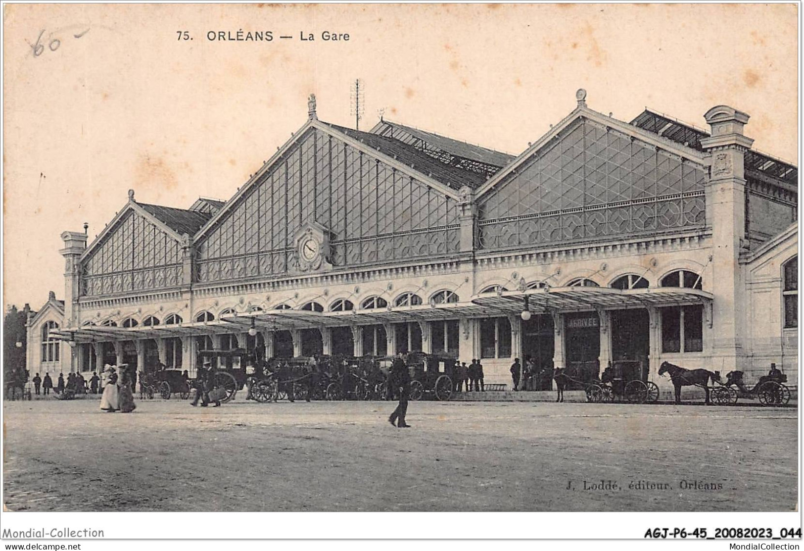 AGJP6-0477-45 - ORLEANS - La Gare  - Orleans