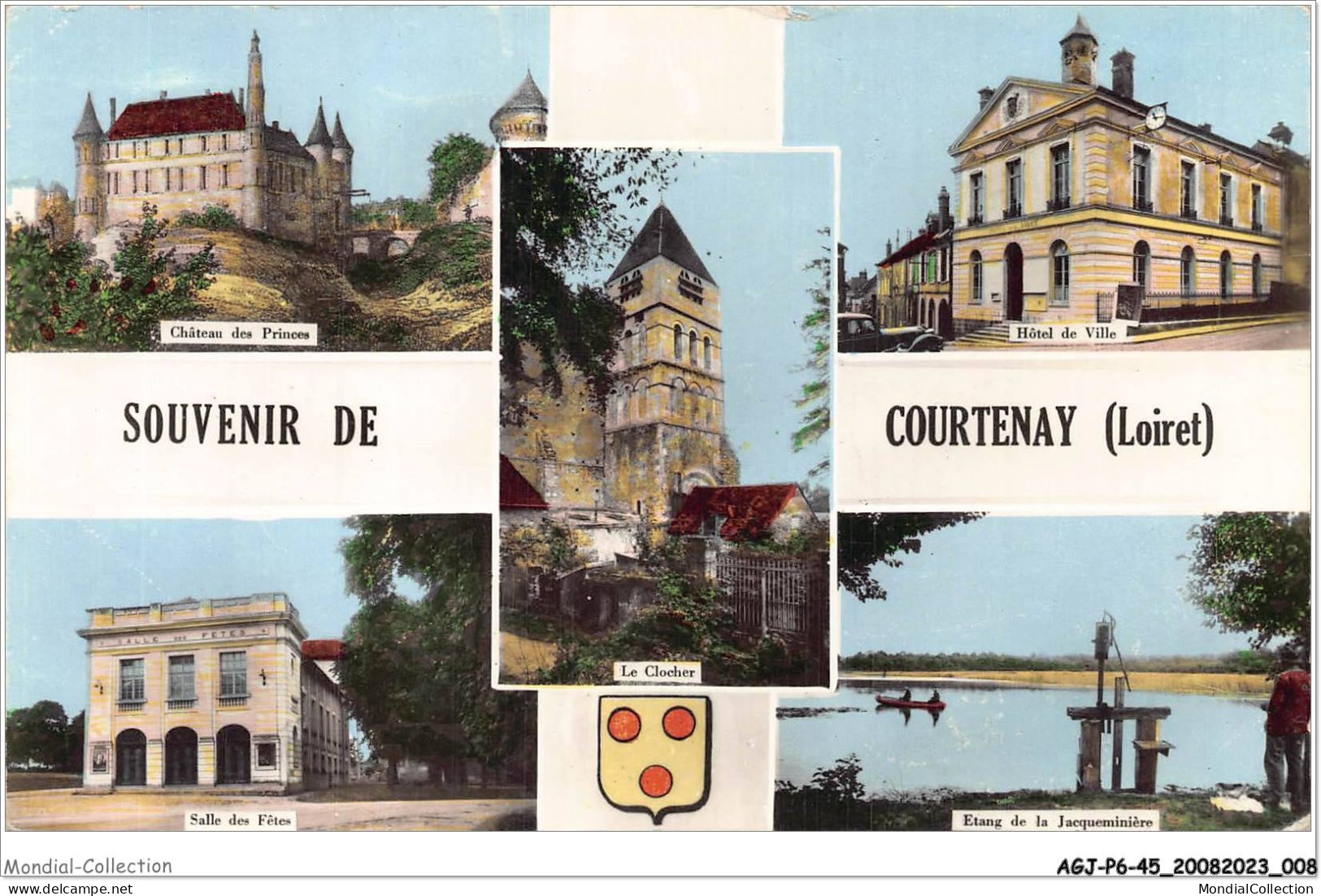 AGJP6-0459-45 - Souvenir De COURTENAY - Loiret  - Courtenay
