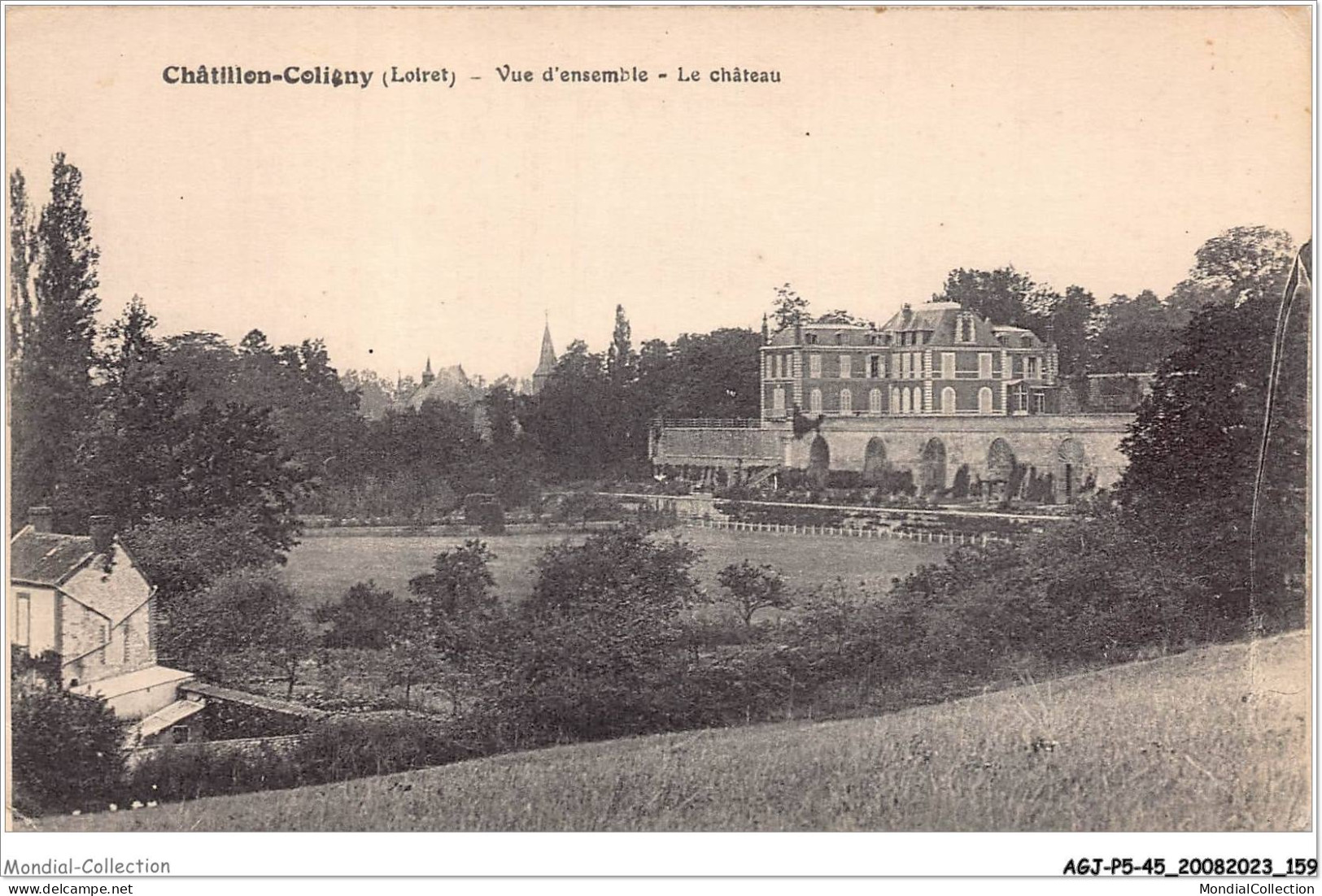 AGJP5-0451-45 - CHATILLON-COLIGNY - Loiret - Vue D'ensemble - Le Chateau  - Chatillon Coligny