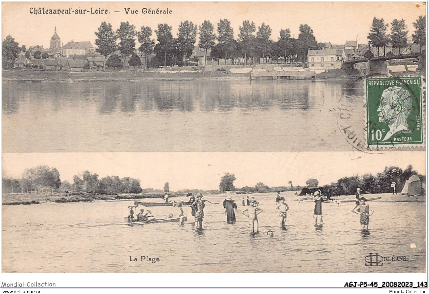 AGJP5-0443-45 - CHATEAUNEUF-SUR-LOIRE - Vue Générale  - Other & Unclassified