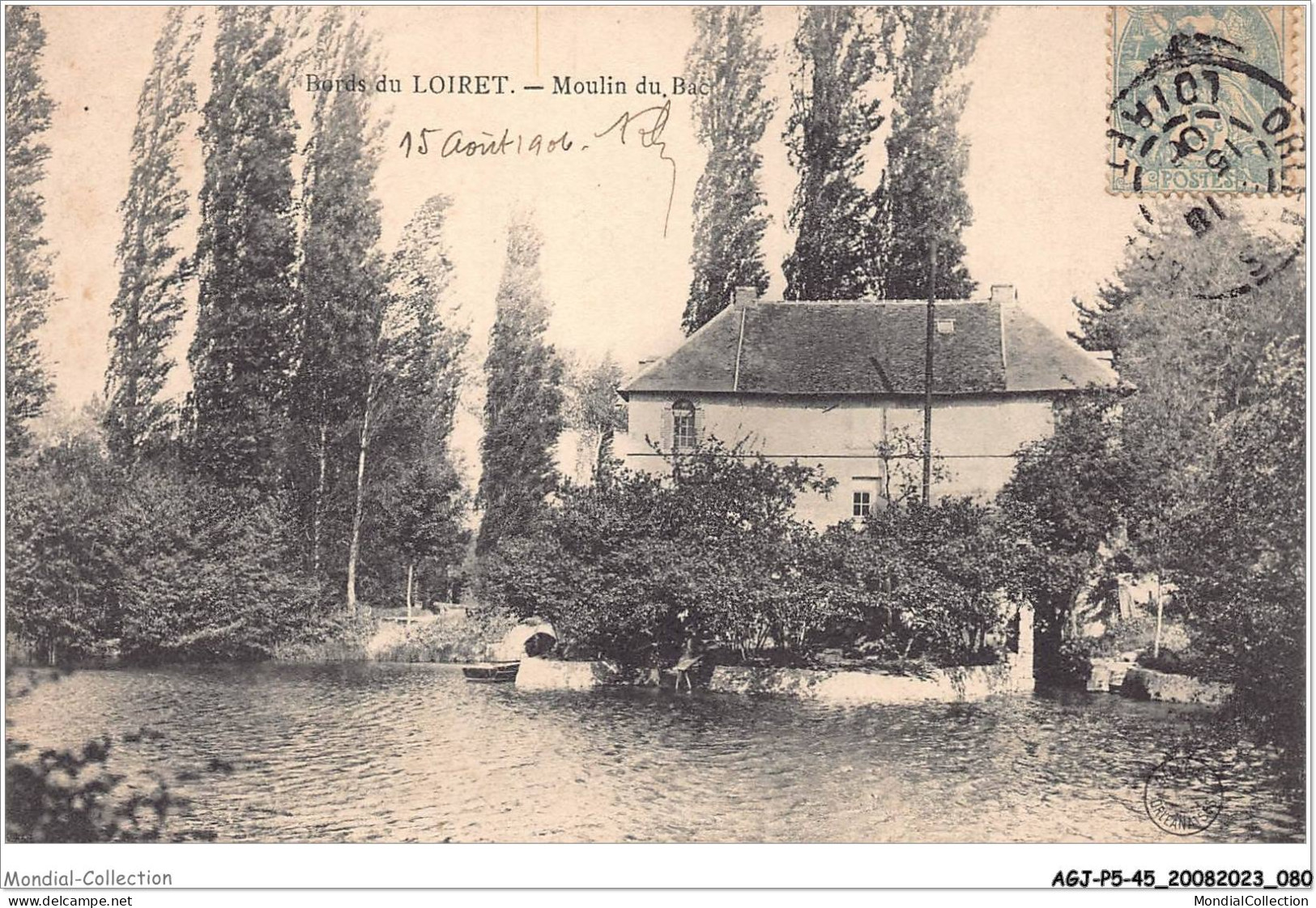 AGJP5-0411-45 - Bords Du Loiret - Moulin Du Bac  - Orleans