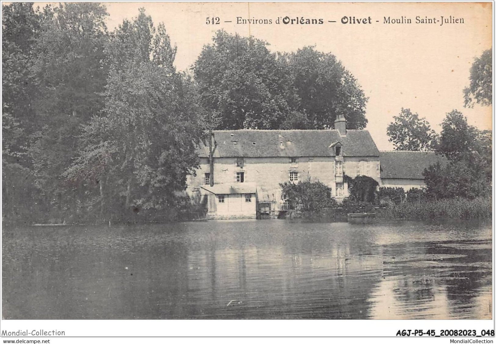 AGJP5-0395-45 - Environs D'ORLEANS - Olivet - Moulin Saint-julien  - Orleans