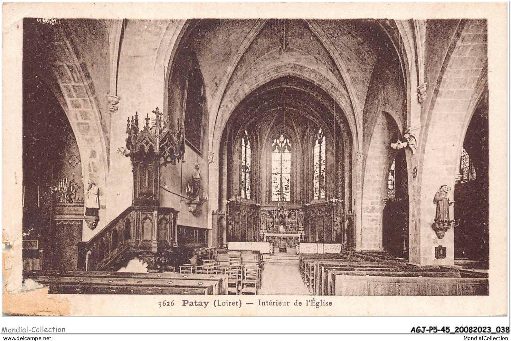 AGJP5-0390-45 - PATAY - Loiret - Intérieur De L'église  - Other & Unclassified